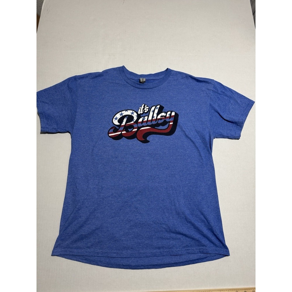 Gildan Brand Funny 'Testicle Festival' Blue Tee, (No‎ Tag, Medium?) T-Shirt